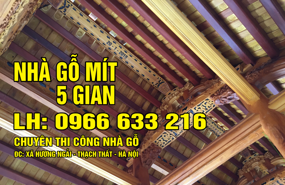 NHÀ GỖ MÍT ĐẸP NHẤT