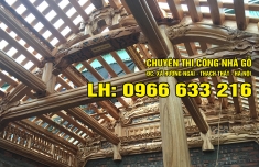 NHÀ GỖ ĐẸP 3 GIAN