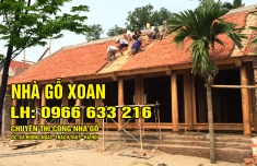 NHÀ GỖ XOAN 5 GIAN